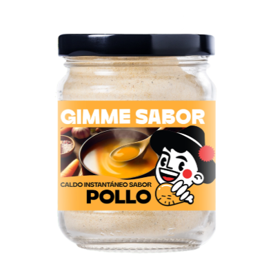 Bouillon Végétal En Poudre Goût Poulet 125g - Gimme Sabor magasin vegan belgique charleroi en ligne Bouillon Végétal En Poudre Goût Poulet 125g - Gimme Sabor magasin vegan belgique charleroi en ligne