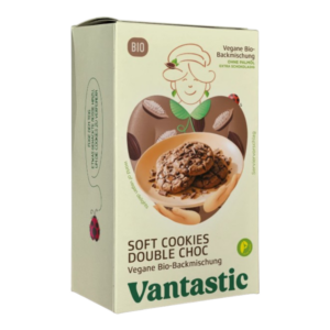 Préparation pour Cookies "Double Chocolat" 200g - Vantastic soft cookies double choc magasin vegan belgique charleroi en ligne
