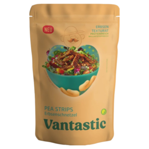 Lamelles de Pois Texturé 140g - Protéines de Pois Texturées - Vantastic pea strips magasin vegan belgique charleroi en ligne