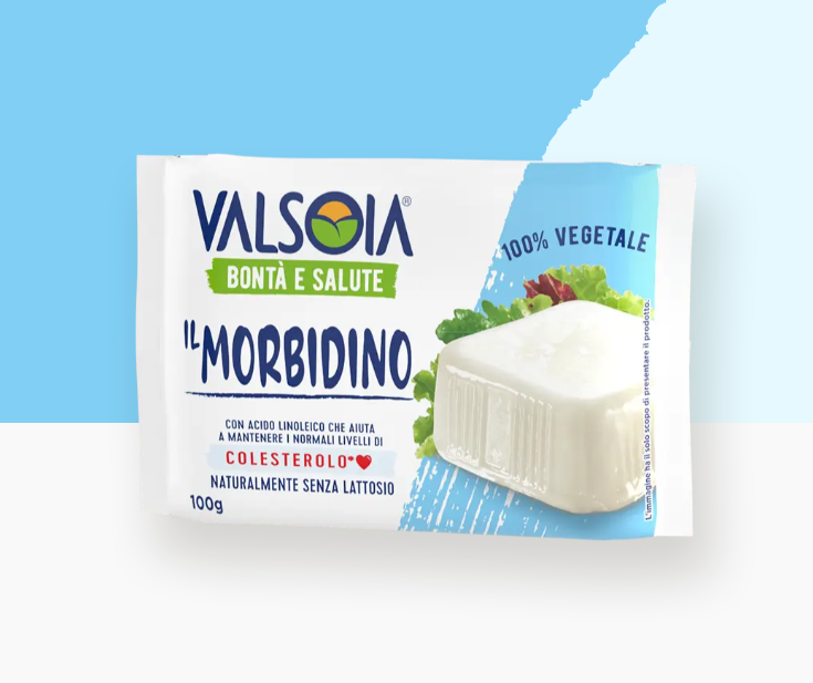 Il Morbidino 100g - Alternative Vegan fromage Stracchino - Valsoia magasin vegan belgique charleroi en ligne Il Morbidino 100g - Alternative Vegan fromage Stracchino - Valsoia magasin vegan belgique charleroi en ligne