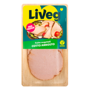 Tranches Vegan Goût Jambon Rôti 90g - Charcuterie Végétale Italienne magasin vegan charleroi belgique en ligne biolab vemondo lidl liveg