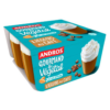 Liégeois au Café au Lait d'Amande 4*90g - Andros magasin vegan belgique charleroi en ligne