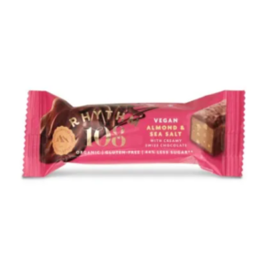 Barre Chocolaté Amande & Sel De Mer 33g - Rhythm108 magasin vegan belgique charleroi en ligne